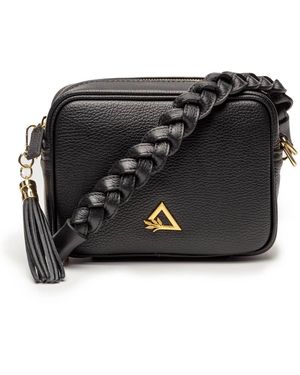 Hay Life Leather Camera Bag - Black