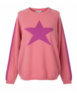 At Last Cashmere Mix Sweater - Pink