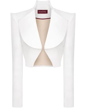 Mandragora Vanya Ecru Blazer - White