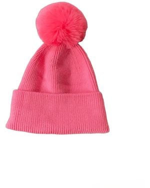 Lula-Ru Cashmere Hat - Pink