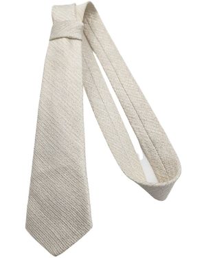 NANDANIE The Lurex Plunge - White