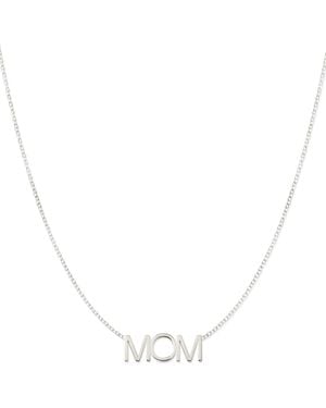 Maya Brenner Mom Necklace - Metallic