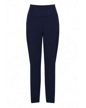 SACHA DRAKE Tapered Leg Stretch Pant - Blue