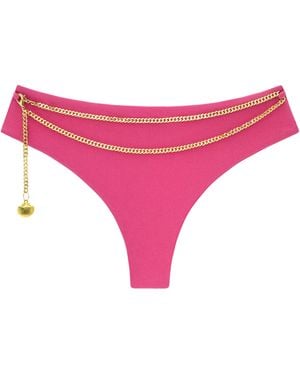 Adriana Pappas Designs Riviera Bottoms With Chain Ultra - Pink