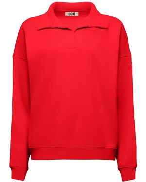 Ocio Leisurewear Polo Crew - Red