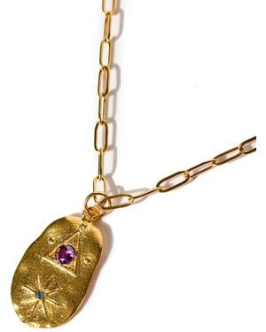 Kybele Studio Talisman Necklace - Metallic