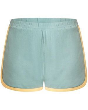 Known Supply Piped Athletic Shorts - Blue