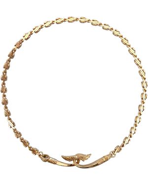 IN CAUDA VENENUM Andromaque Necklace - Metallic