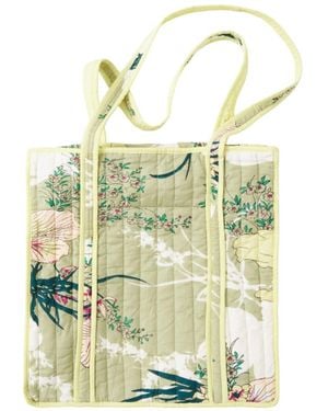 Inara Tropical Tote Bag - Green