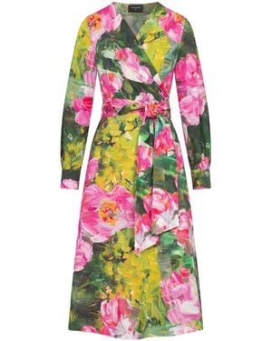 Marianna Déri Water Lily Wrap Dress - White