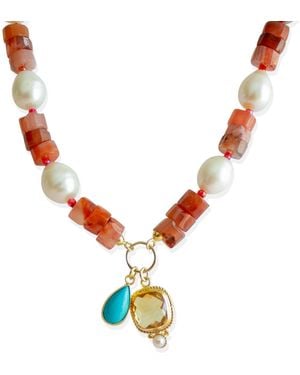 Vintouch Italy Demetra Necklace - Metallic