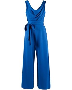 Emma Wallace Lora Jumpsuit - Blue