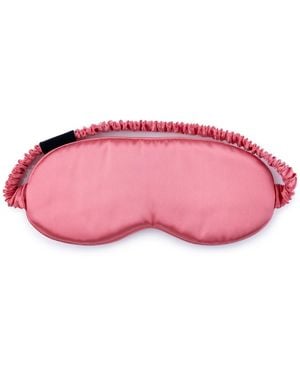 Silk Works Watermelon Mulberry Silk Eye Mask - Pink