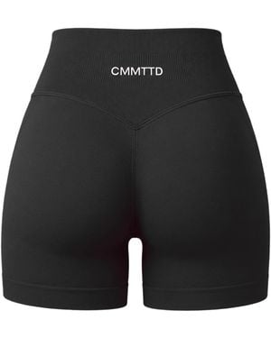 Cmmttd Seamless Sculpt Short - Black