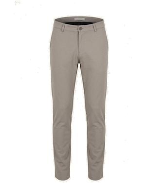 Ron Tomson Neutrals Tapered Casual Wear Trousers - Grey