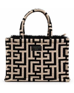Sorena Domna Medium Tote Bag - Black