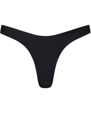 Playaluxe Malibu High Cut Bikini Bottom - Blue