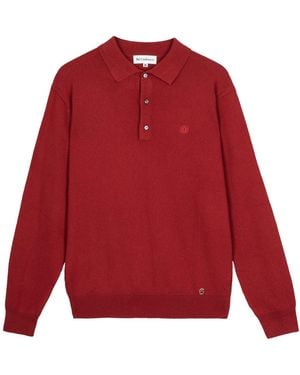 Bel Cashmere Cashmere Polo Shirt - Red