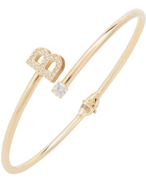 LÁTELITA London Initial Bangle B - Metallic