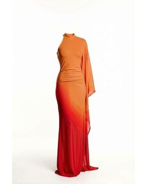 Ofuure Sahara Kaftan Maxi Dress - Red