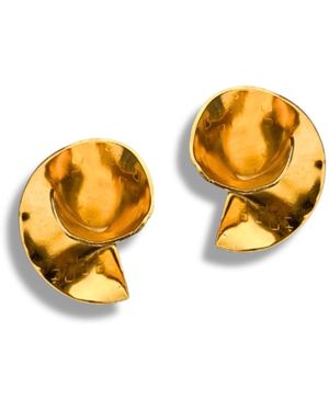 Jaredjamin Espiral Clip Earrings - Metallic