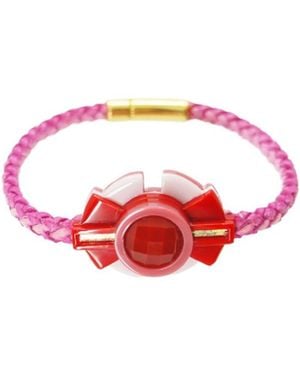 Gissa Bicalho Acrylic Handmade Bracelet Oca - Red