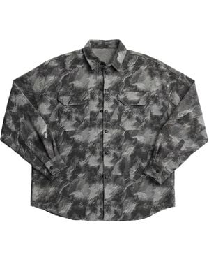 mysimplicated Camo Denim Jacket - Gray
