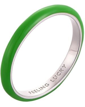 Pinnole Thin Ring Os - Green