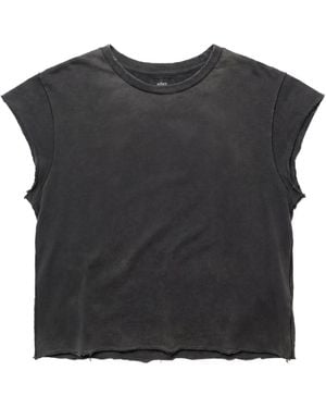 Other Vintage Issue Raw Edge T-Shirt - Black