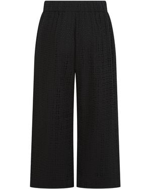 Nooki Design Marybeth Broderie Trouser - Black