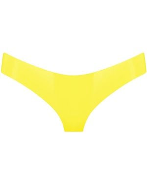 Elissa Poppy Latex Brief - Yellow
