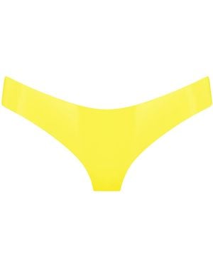 Elissa Poppy Latex Brief - Yellow