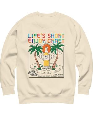 Anchor and Crew Neutrals Natural Enjoy Craft Dial-A-Local Organic Cotton Sweatshirt