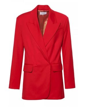 AGGI by HALEWSKI Blair Oversized Blazer - Red