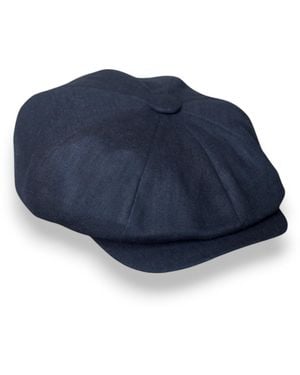 Mister Miller - Master Hatter Albert's Nights Bakerboy Cap - Blue