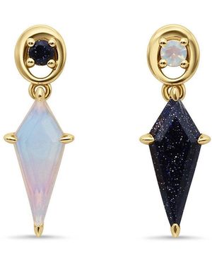 Ptera Jewelry Luna Earrings - Metallic