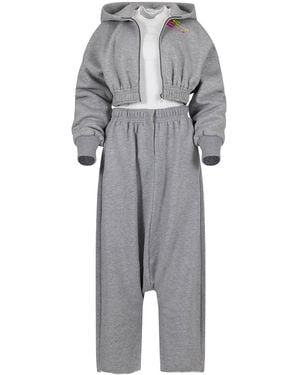 Clothes by Locker Room Oversized Hoodie Set - Gray