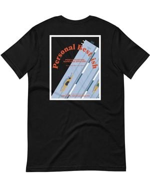 Anchor and Crew Personal Best-Ish Swimming League Organic Cotton T-Shirt - Black