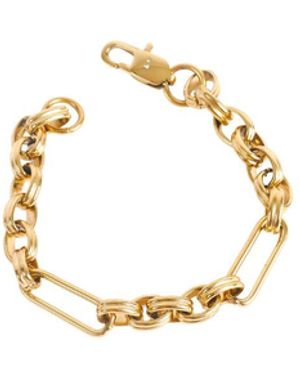 Lei & Mar Co. The Yara Duo Link Bracelet - Metallic
