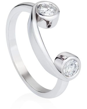 Augustine Jewels Ti Amo Sempre Diamond Ring - Metallic