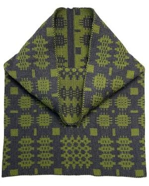 Mabli Carthen Merino Tube Scarf - Green