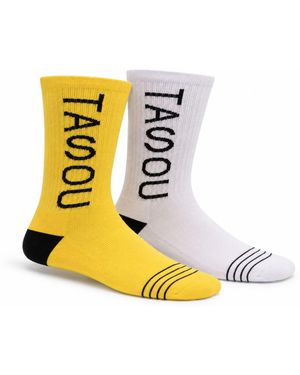 Chuks Collins Art Self Socks - White
