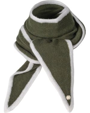 tirillm Soft Cashmere Neck Scarf - Green