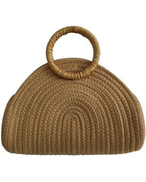 Chanel Joan Elkayam Neutrals Classic Woven Summer Beach Bag - Natural