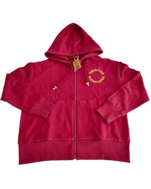 Miracles Manifester Embroidered Zip Hoodie
