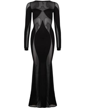 OW Collection Sierra Maxi Dress - Black
