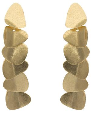 Marcia Moran Selene Earrings - Metallic