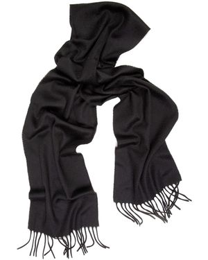 Kinalba Oban Cashmere Scarf - Black