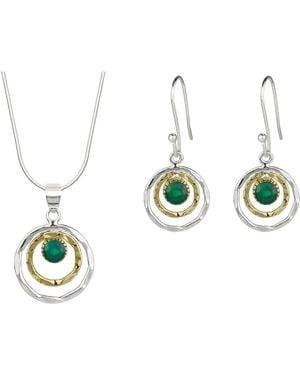 Charlotte's Web Jewellery Infinity Universe Earrings & Necklace Gift Set - Metallic