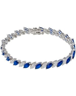 LÁTELITA London Viscountess Tennis Bracelet Sapphire - Blue